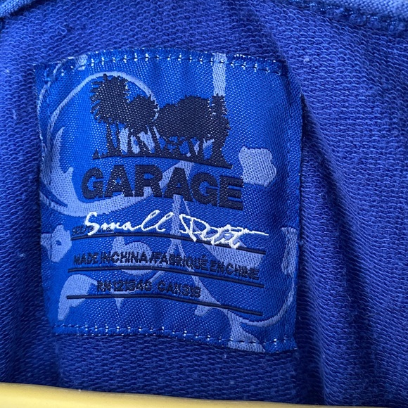 Blue GARAGE hoodie - Picture 2 of 3